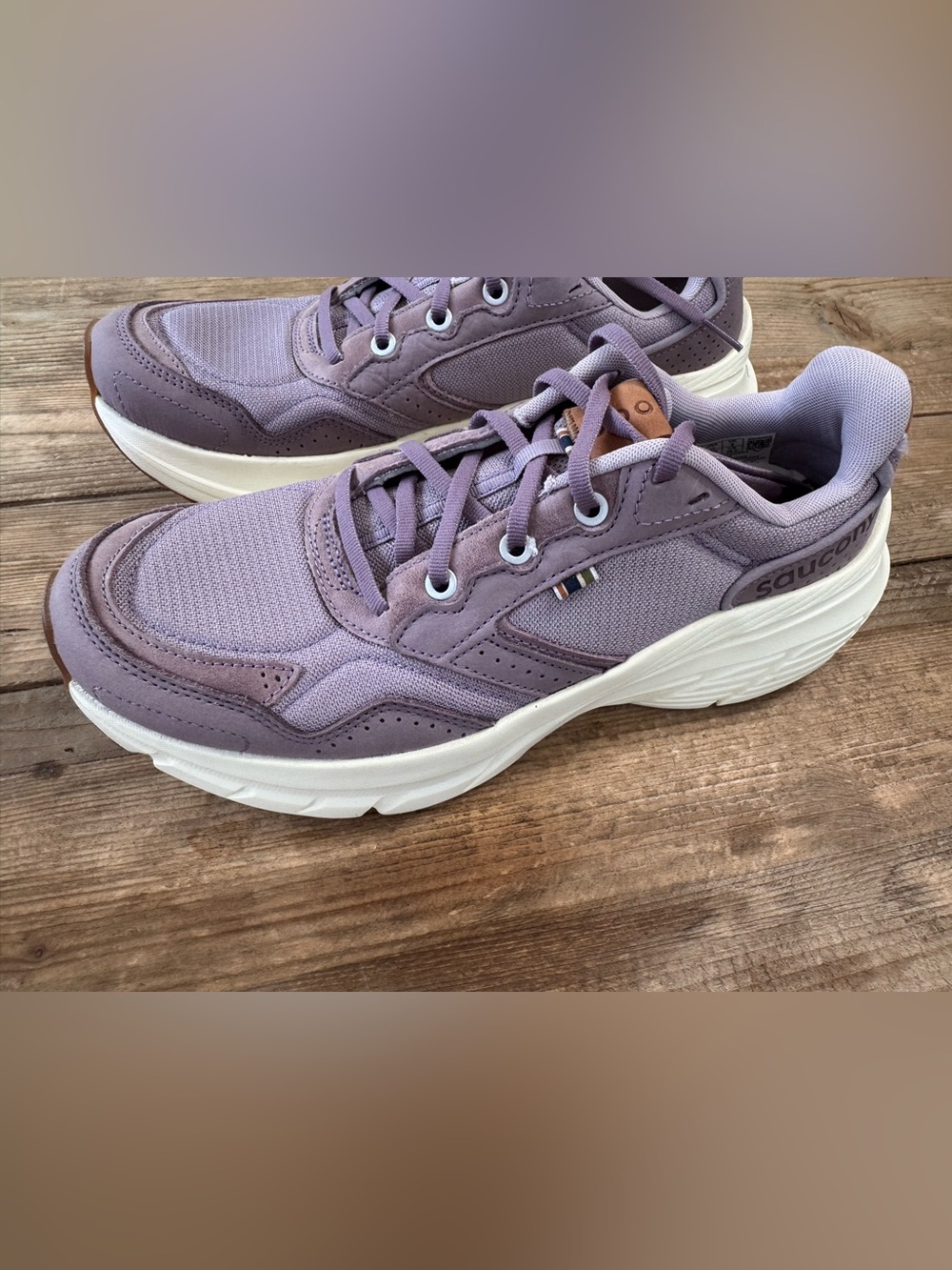 NEW Saucony Guide Metro Running Shoe - Women's Size 9 & 10 $150 Purple - Picture 7 of 12